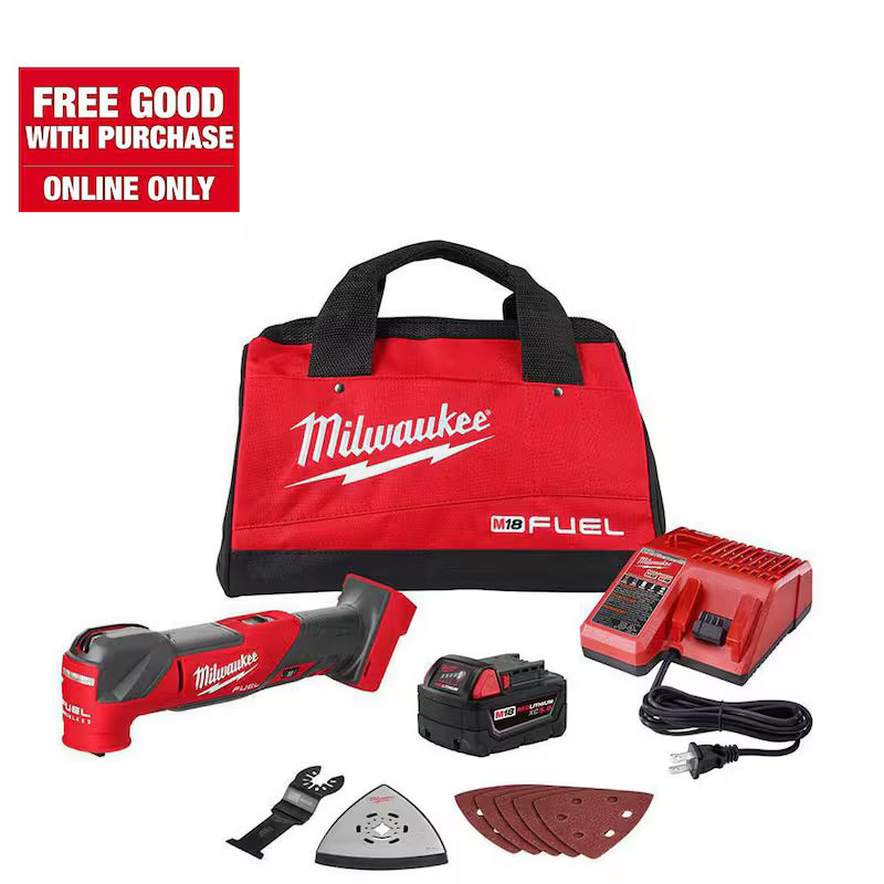18V Cordless Brushless Oscillating Multi-Tool Kit with 5.0 Ah Battery R525