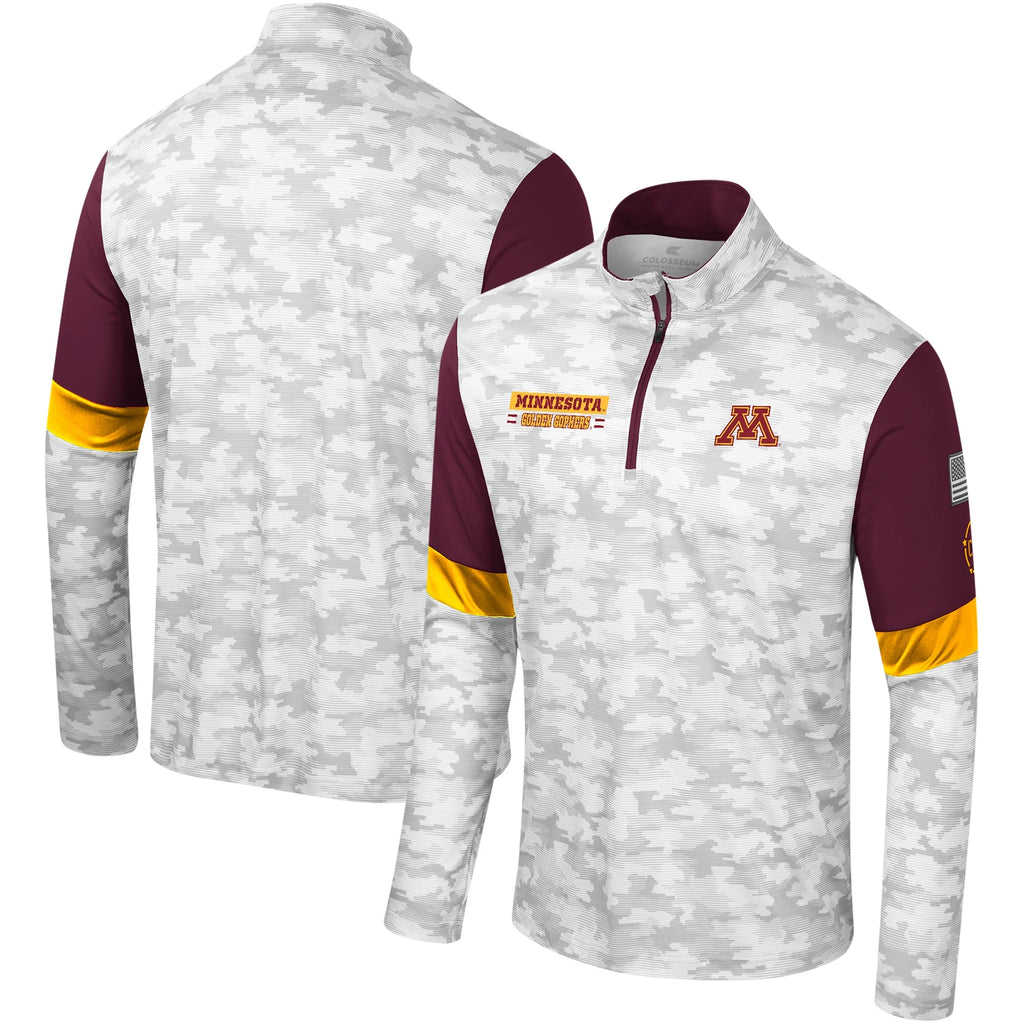 Camo Quarter-Zip Windshirt U5824