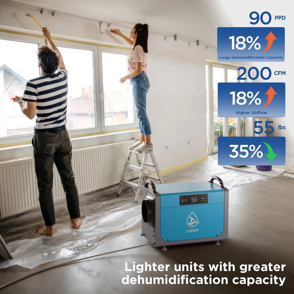 113 Pints Commercial Dehumidifier with Drain Hose W4221