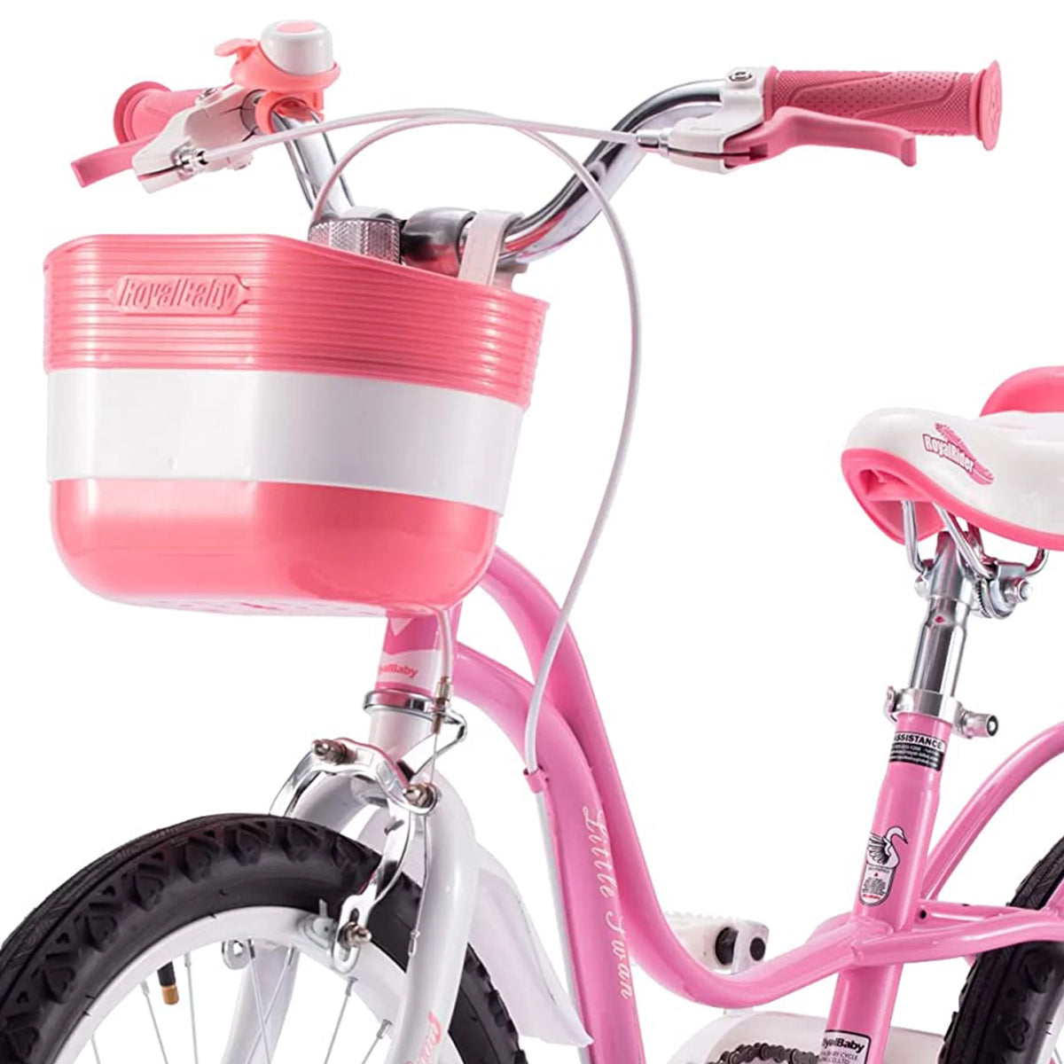Pink 12 Carbon Steel Kids Bike Y232496