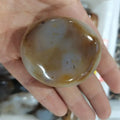 Natural Gray Opal Polished Pocket Palm Stones 50-100g T750
