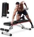 Foldable Weight Bench 600 lbs 6 Incline Adjustable Z174439