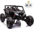 24V Ride On Truck Car with Parent Remote Control, Black B8528