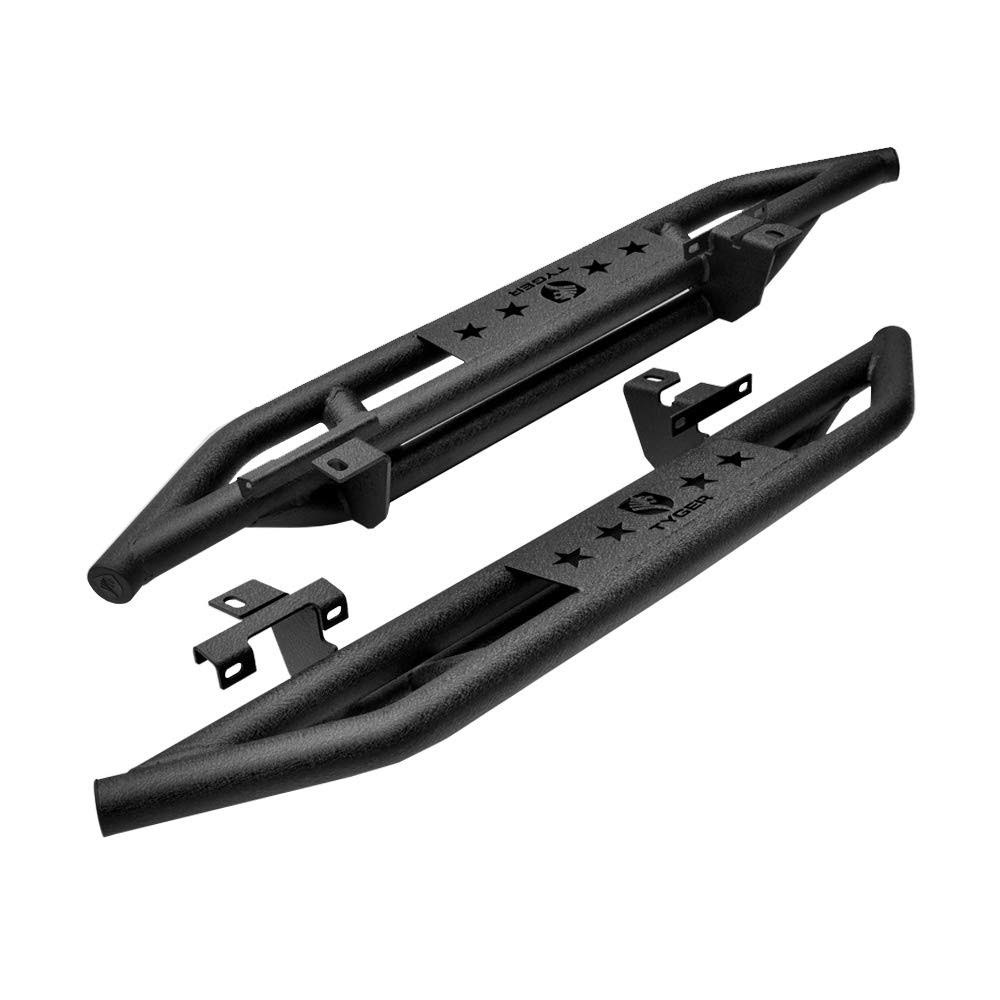 Textured Black Side Step Nerf Bars Running Boards Q426936