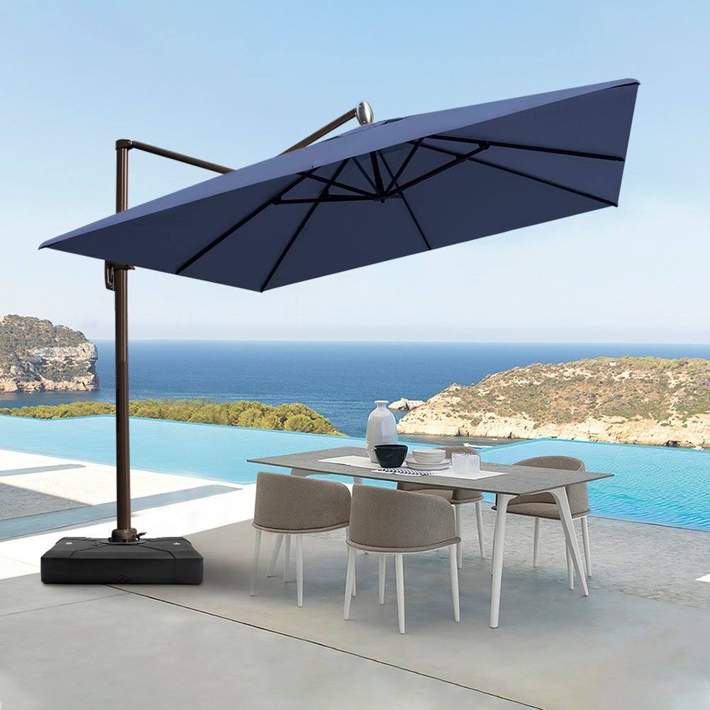 10-Foot Cantilever Umbrella with Cross Base T267