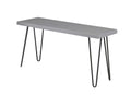 Weathered Gray Wood Bench D7708