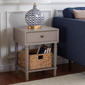 Vintage Cream Accent Table S67419