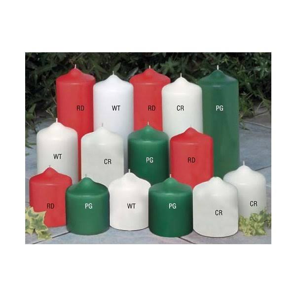 Medium Column Candle - Cream B842