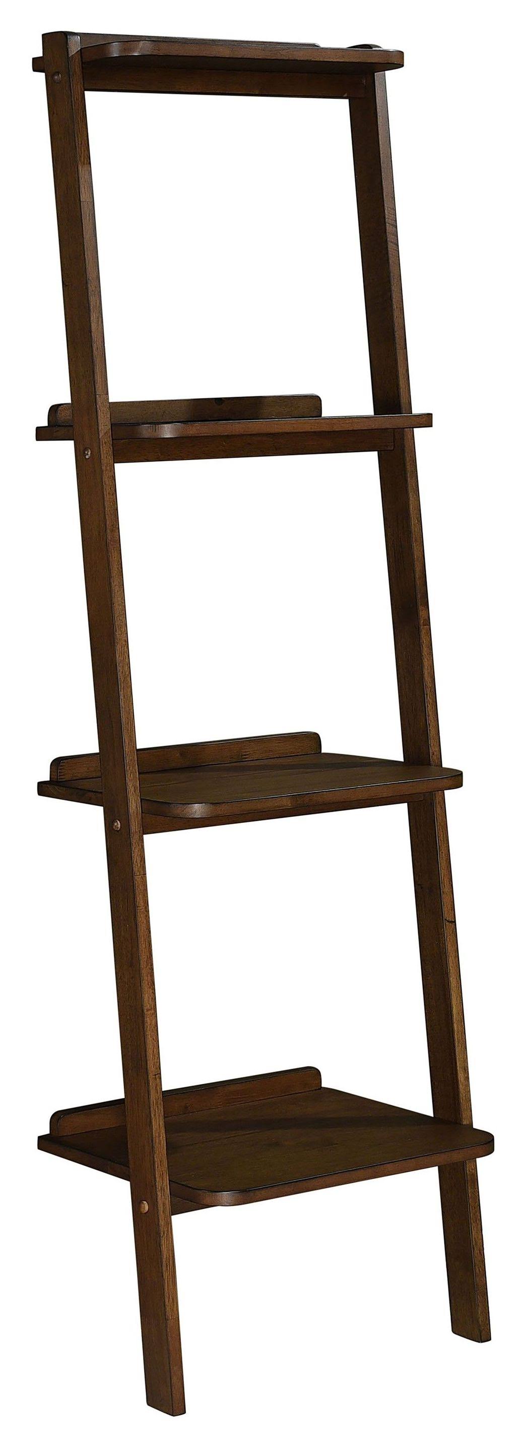 Wood 4 Shelf Ladder Bookcase K5104