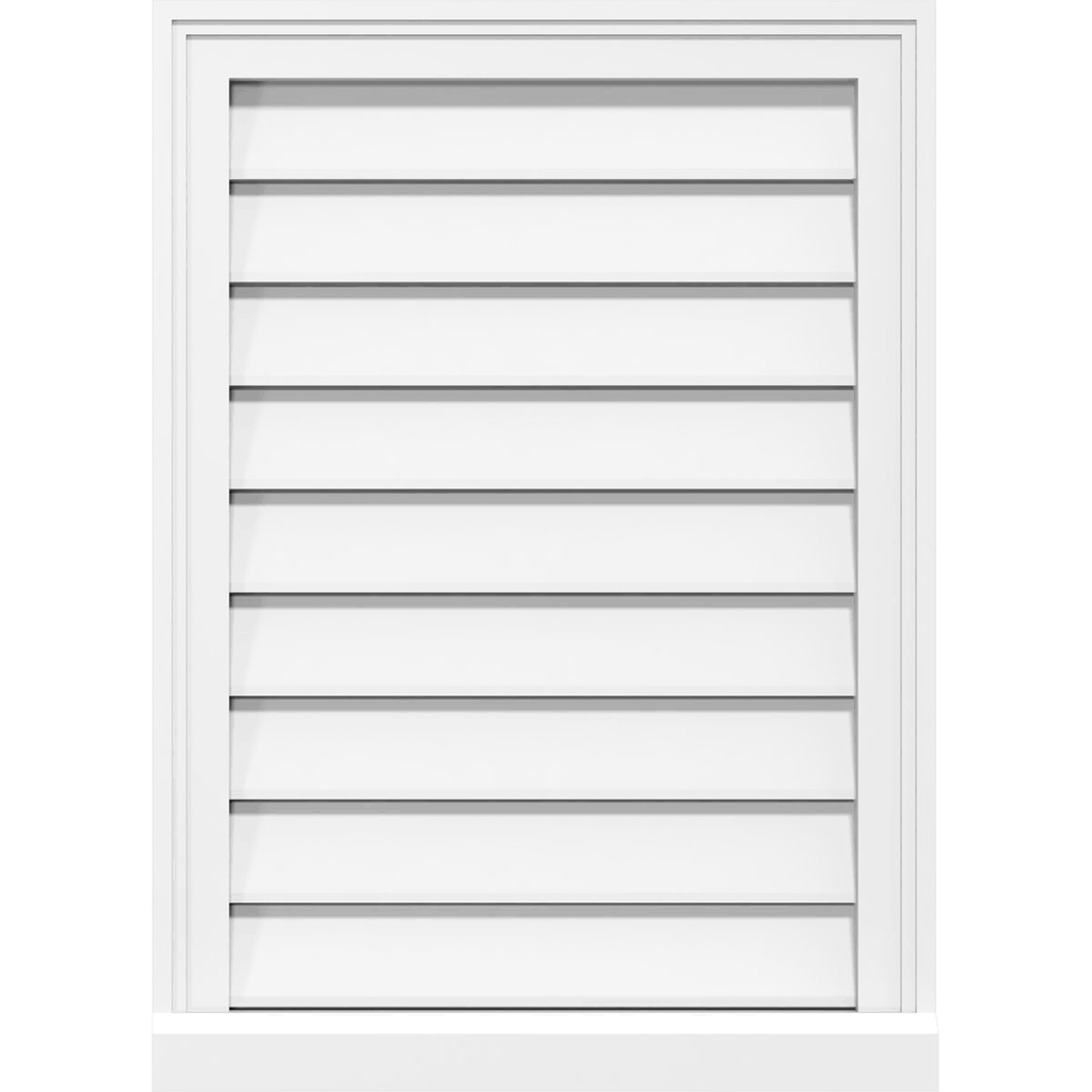 PVC Gable Vent P243625