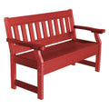 Cardinal Red Garden Bench L75696