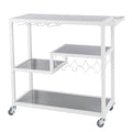 White Bar Cart U77691