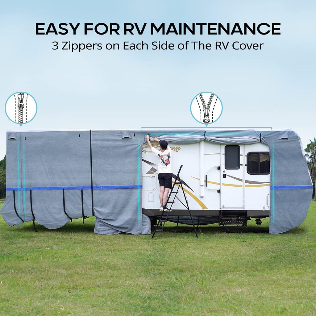 Class C RV Cover, 6-ply Camper Cover, Fits 20 - 23Ft Motorhome O584