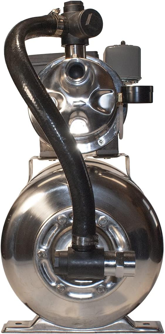 3/4HP Stainless Steel Shallow Well Jet Pump T261242