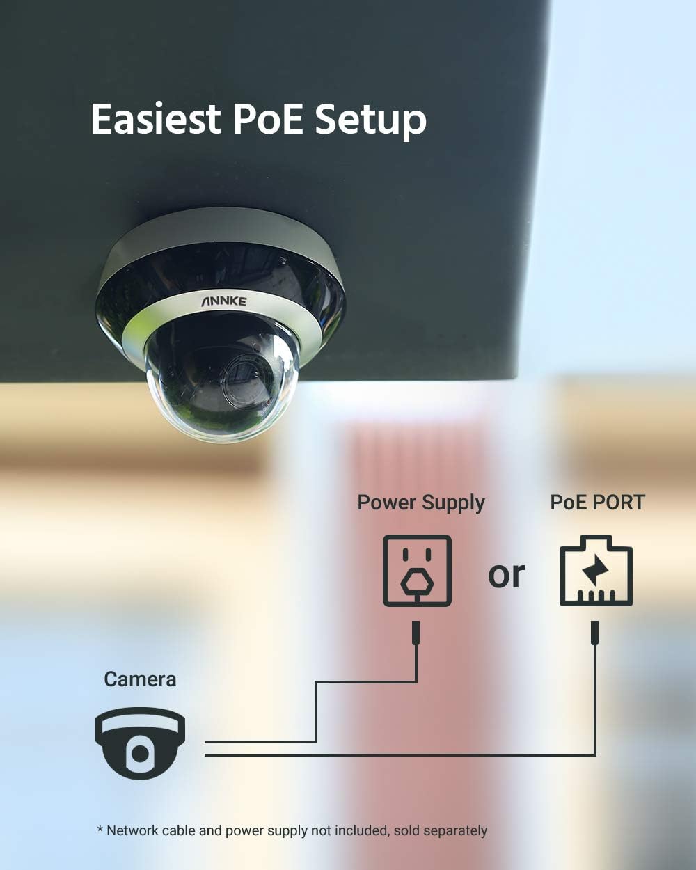 4MP PoE IP PTZ Dome Security Camera with 4X Optical Zoom V99058