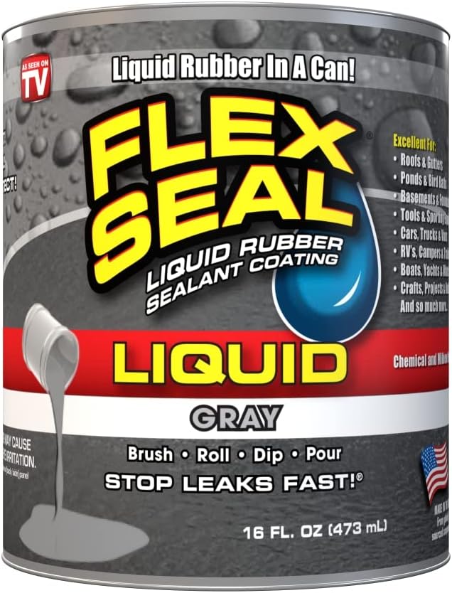 Liquid Rubber 1-gal Gray Z947