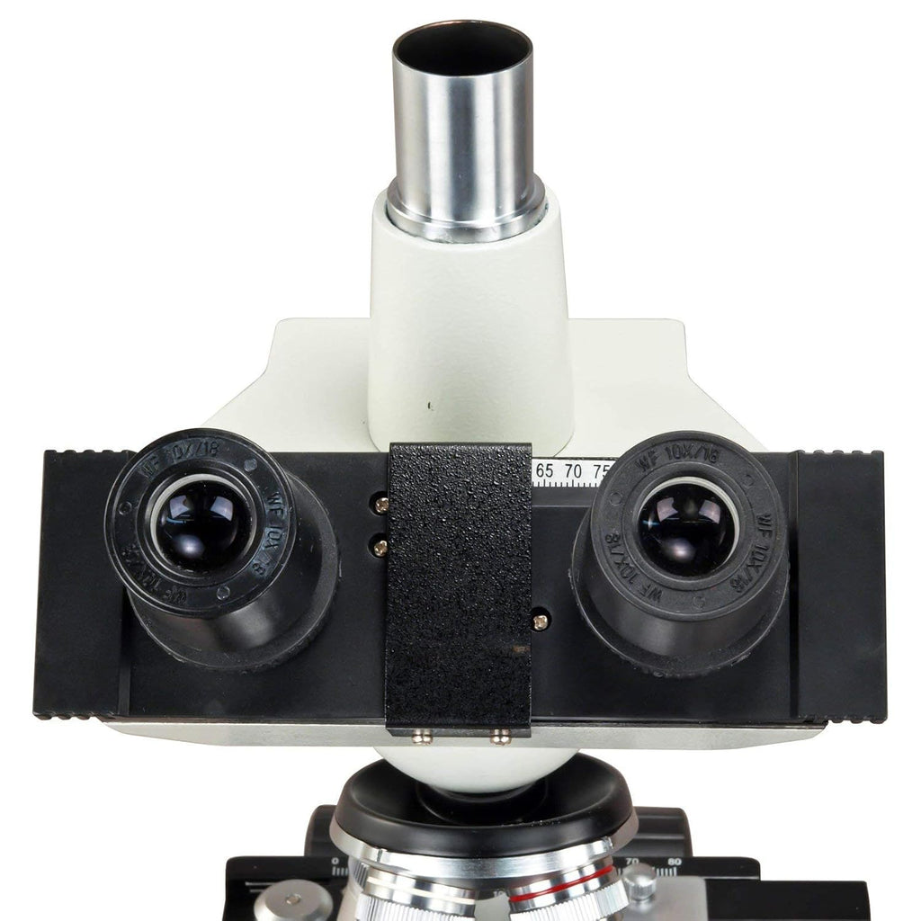 40X-2500X Digital Trinocular Compound LED Microscope with USB Camera W1708