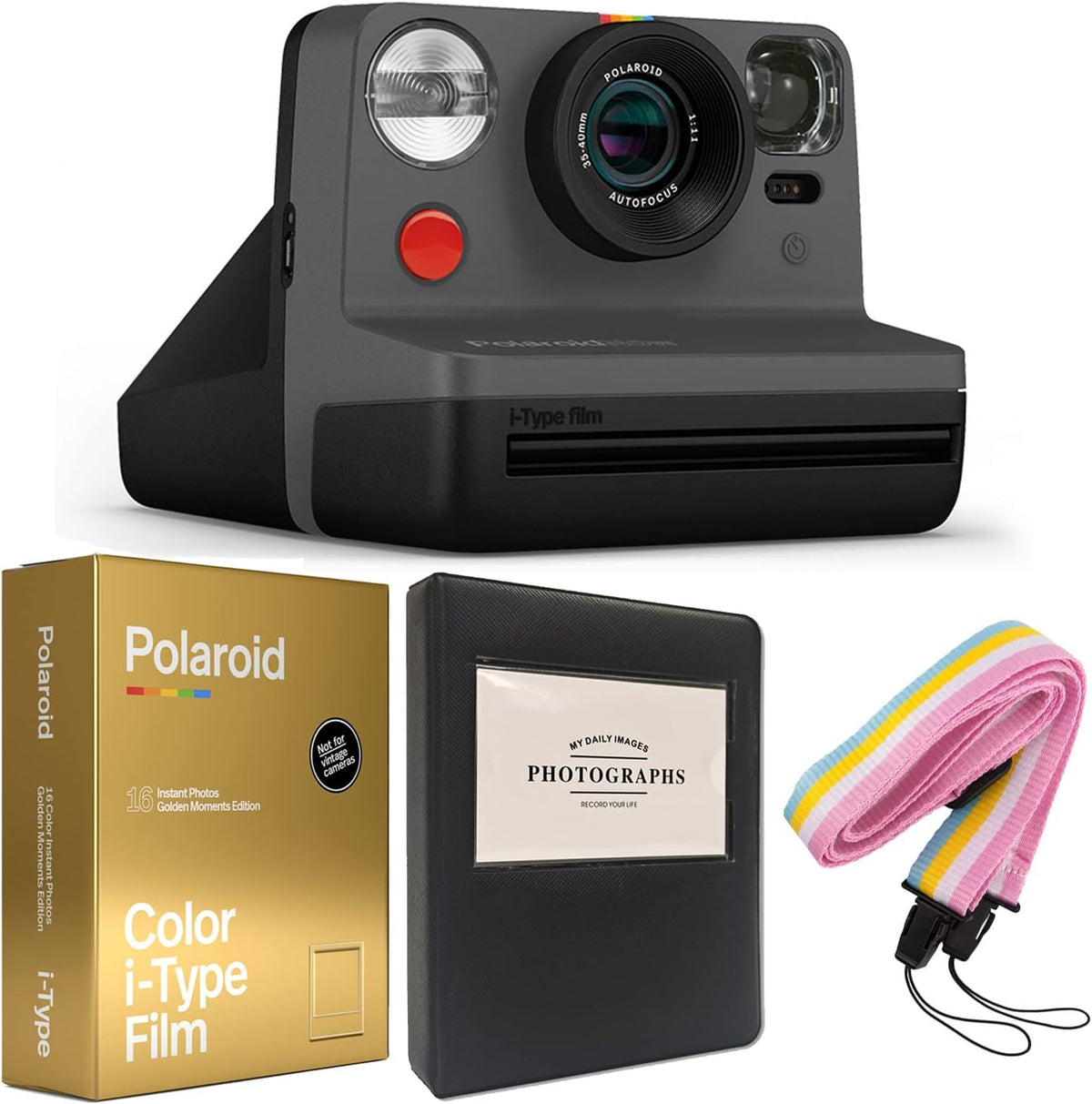 Black Instant Camera Y124