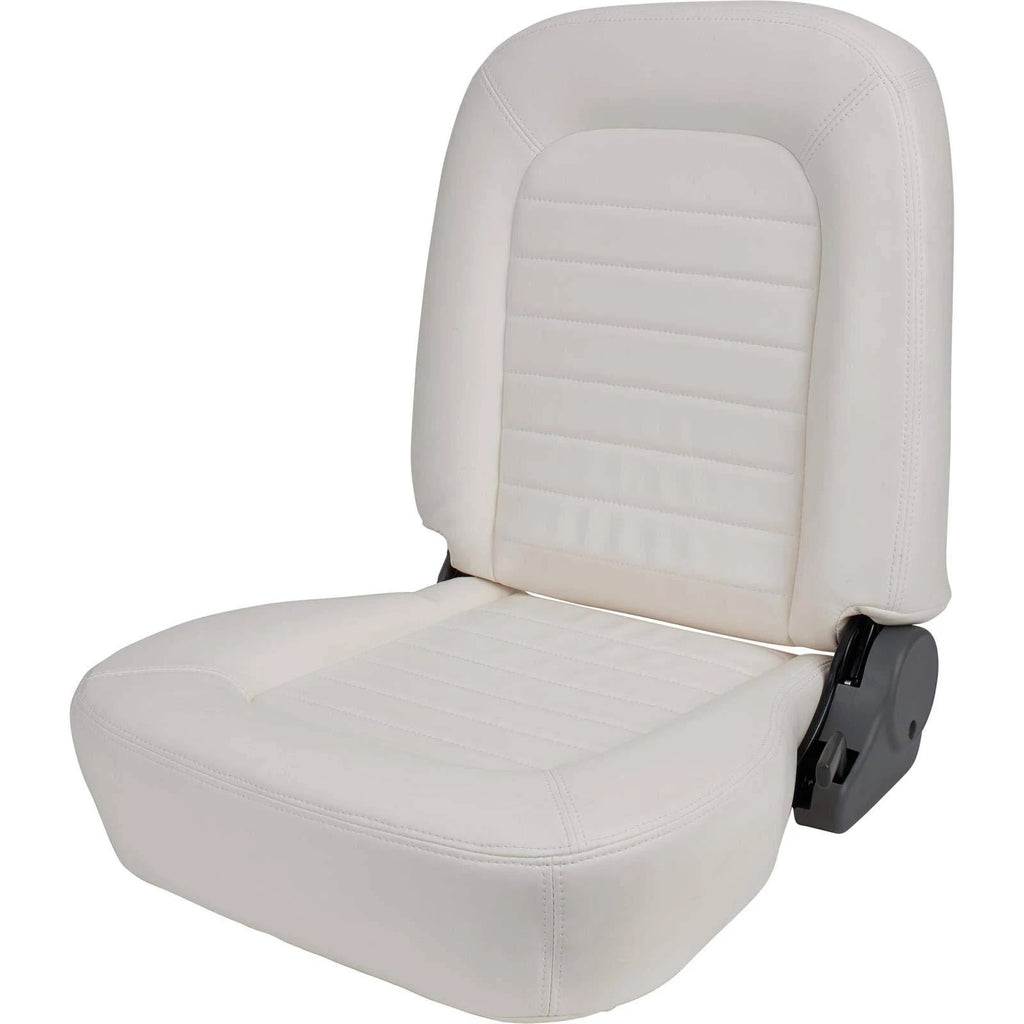 Beige Vinyl Bucket Seat G801