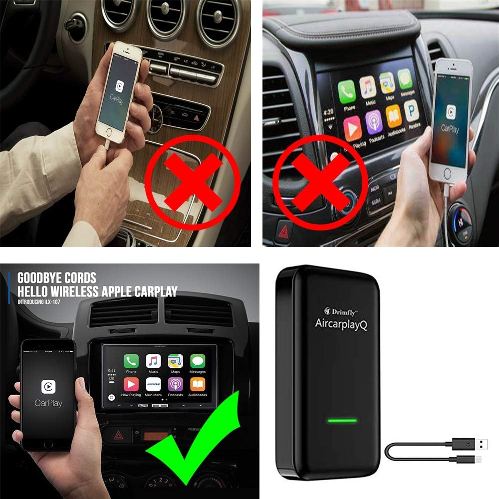 Wireless CarPlay Adapter 5GHz WiFi X7074