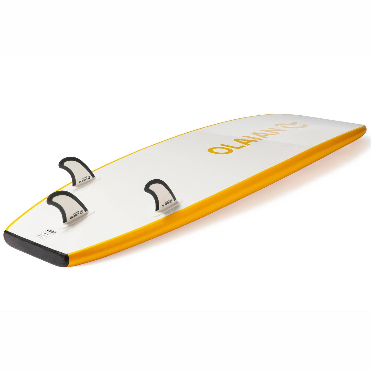 6&8x22 Foam Surfboard with Leash and 3 Fins Z9344