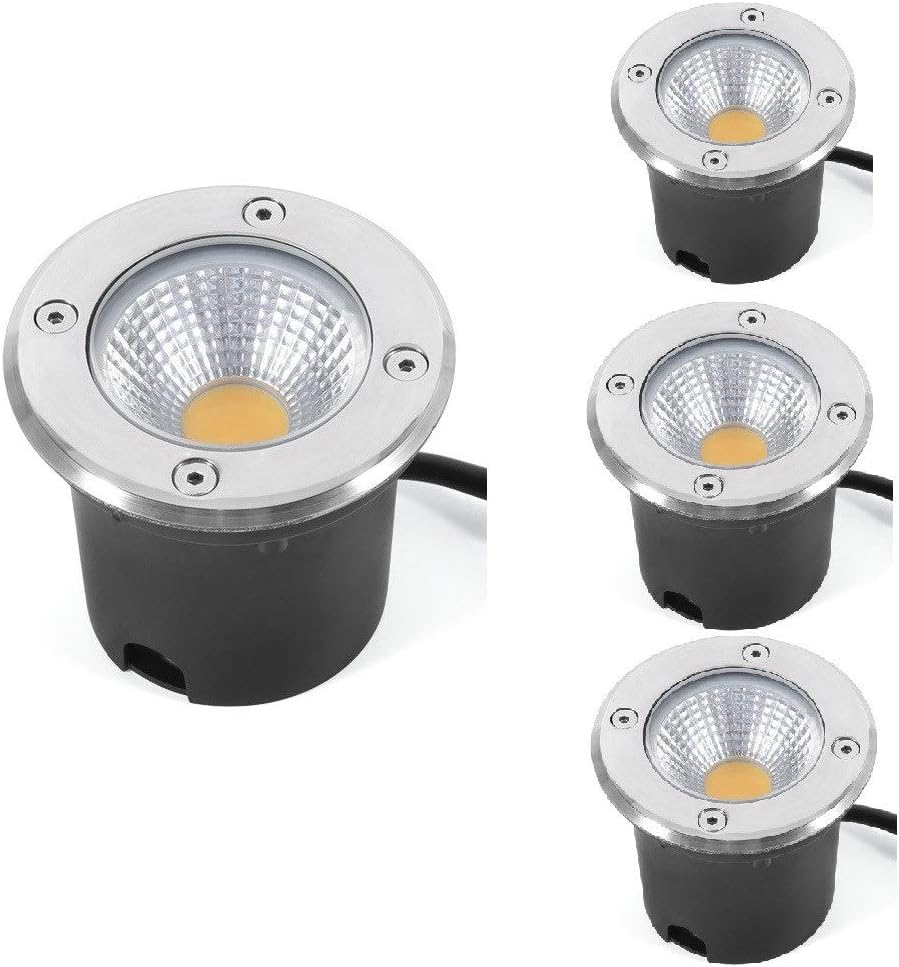 10W LED COB In-ground Landscape Lights IP67 Waterproof Pack of 4 N226