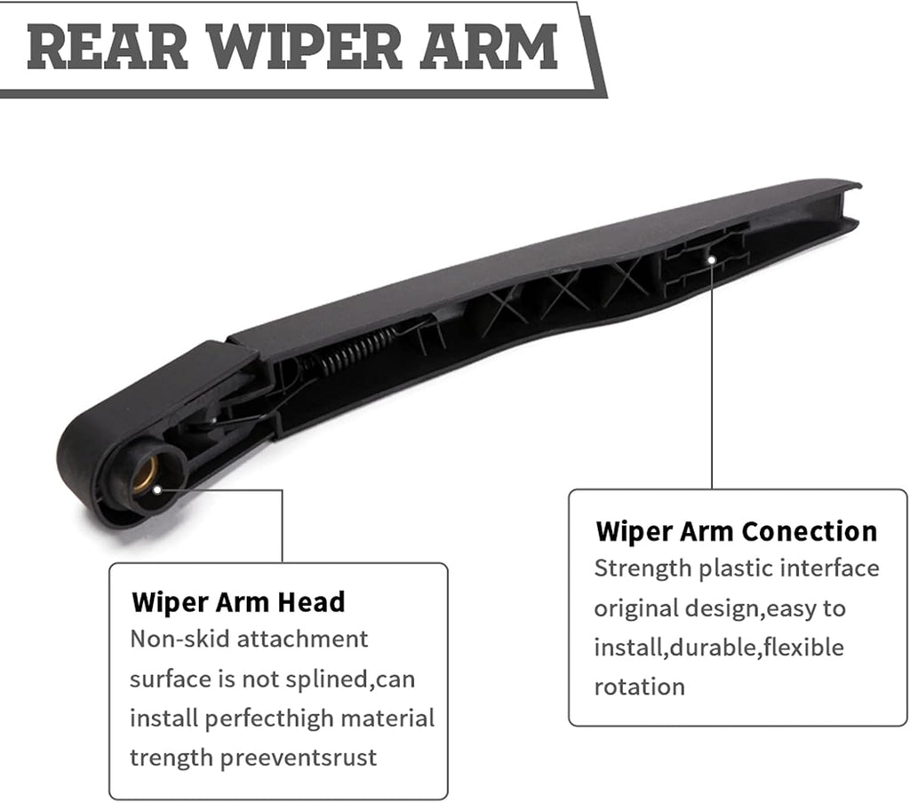 Rear Wiper Arm Blade Nut Set M405