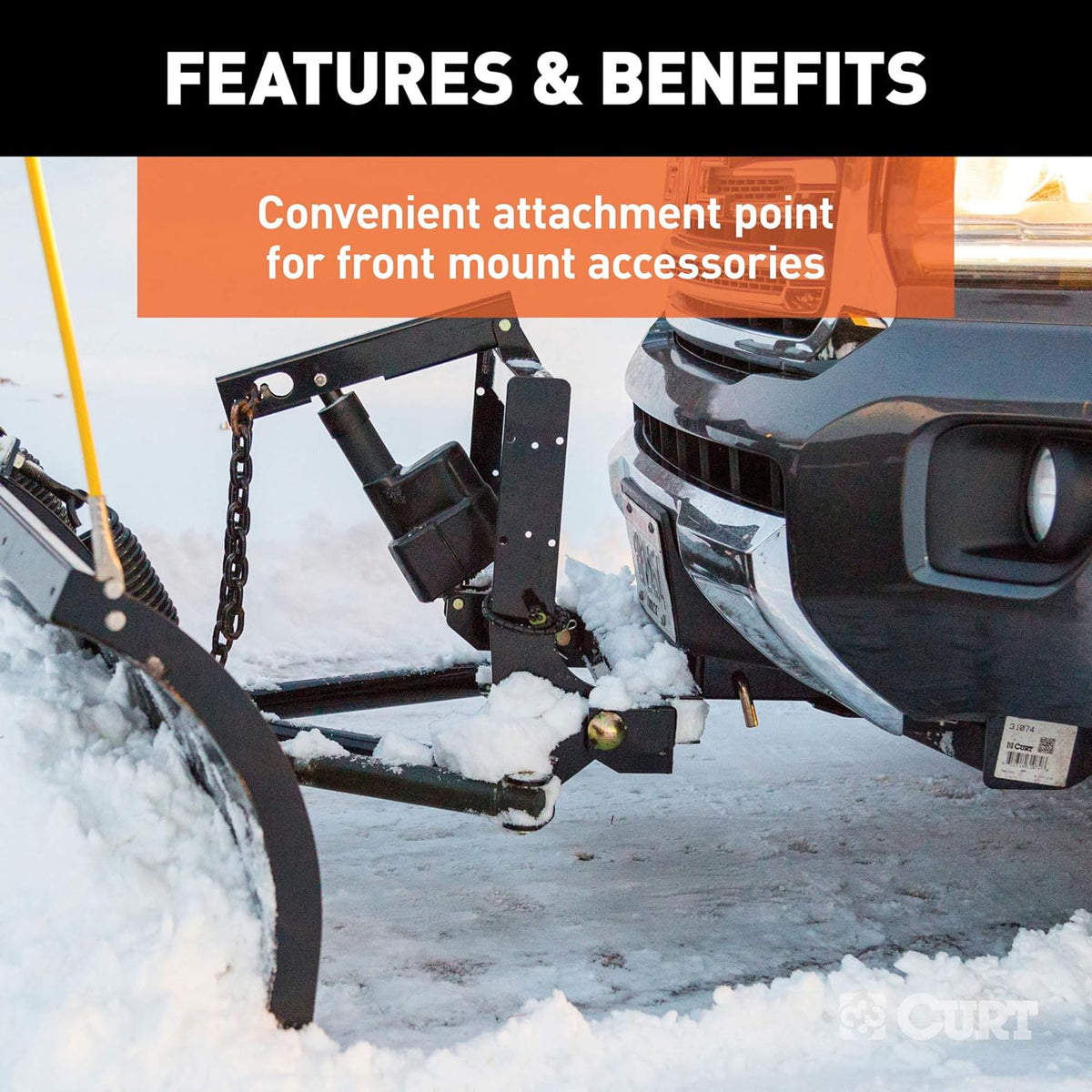 2-Inch Front Receiver Hitch K517