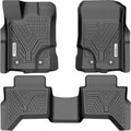 Black TPE Floor Mats 1st & 2nd Row T1259