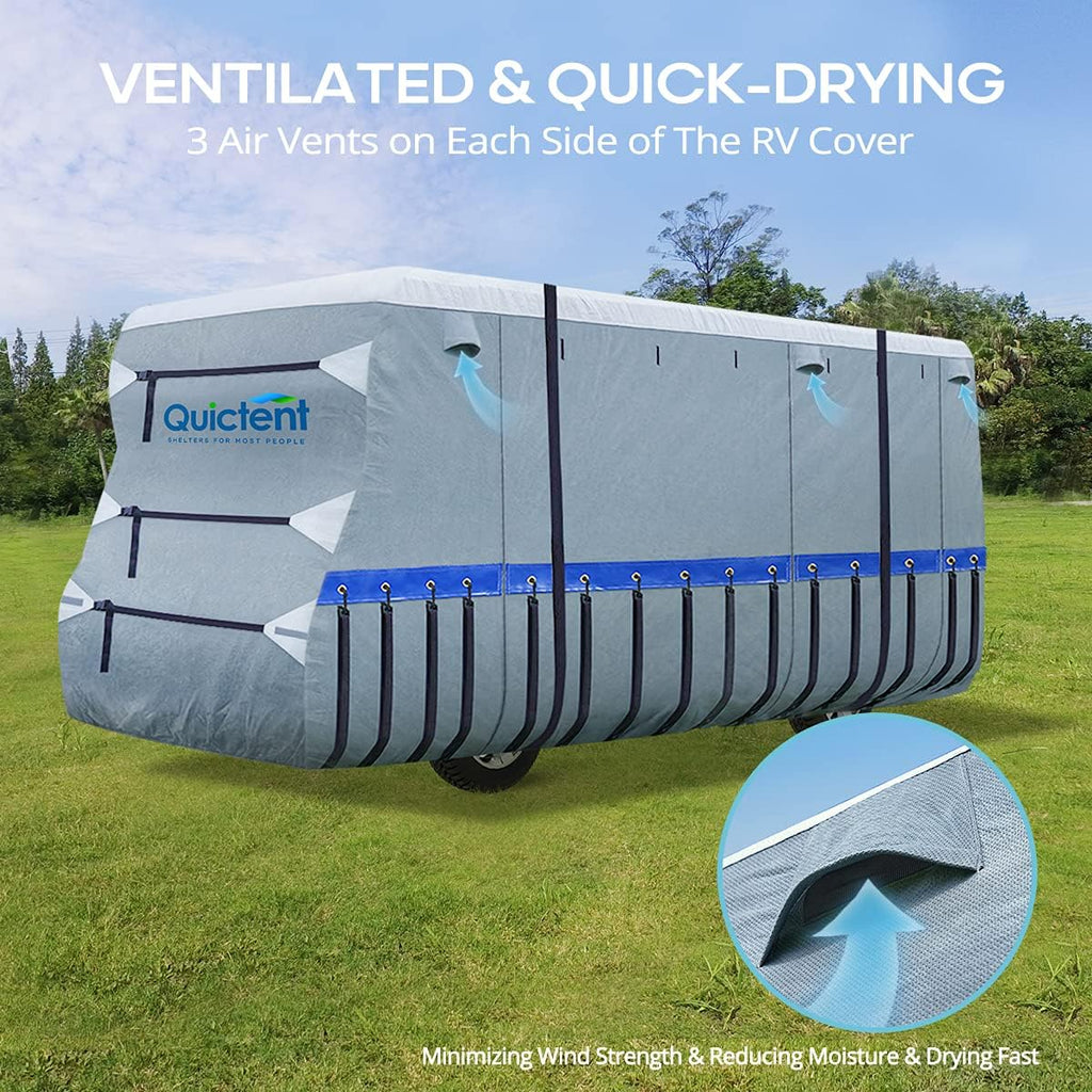 Class C RV Cover, 6-ply Camper Cover, Fits 20 - 23Ft Motorhome O584
