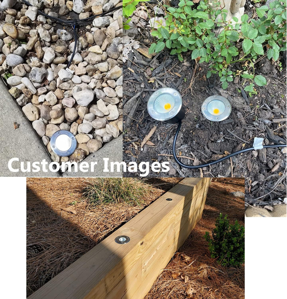 10W LED COB In-ground Landscape Lights IP67 Waterproof Pack of 4 N226