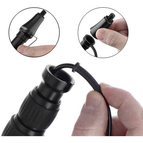 Aluminum Telescoping Boom Pole with XLR Cable J670251