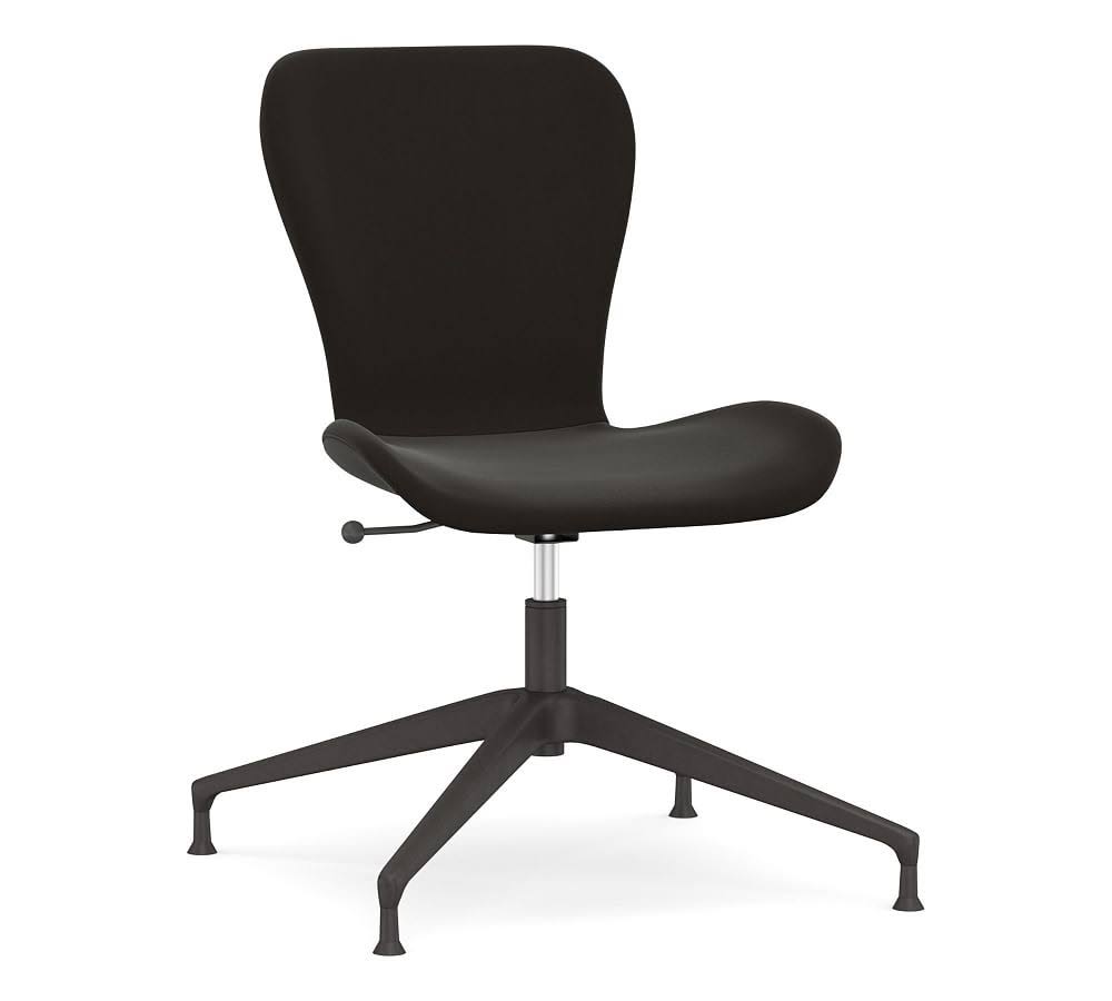 Upholstered Swivel Desk Chair W65518
