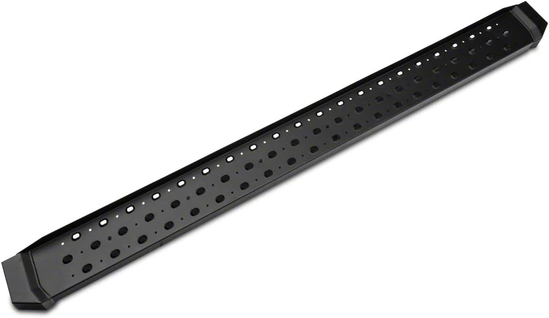 Black Steel Running Boards B89349