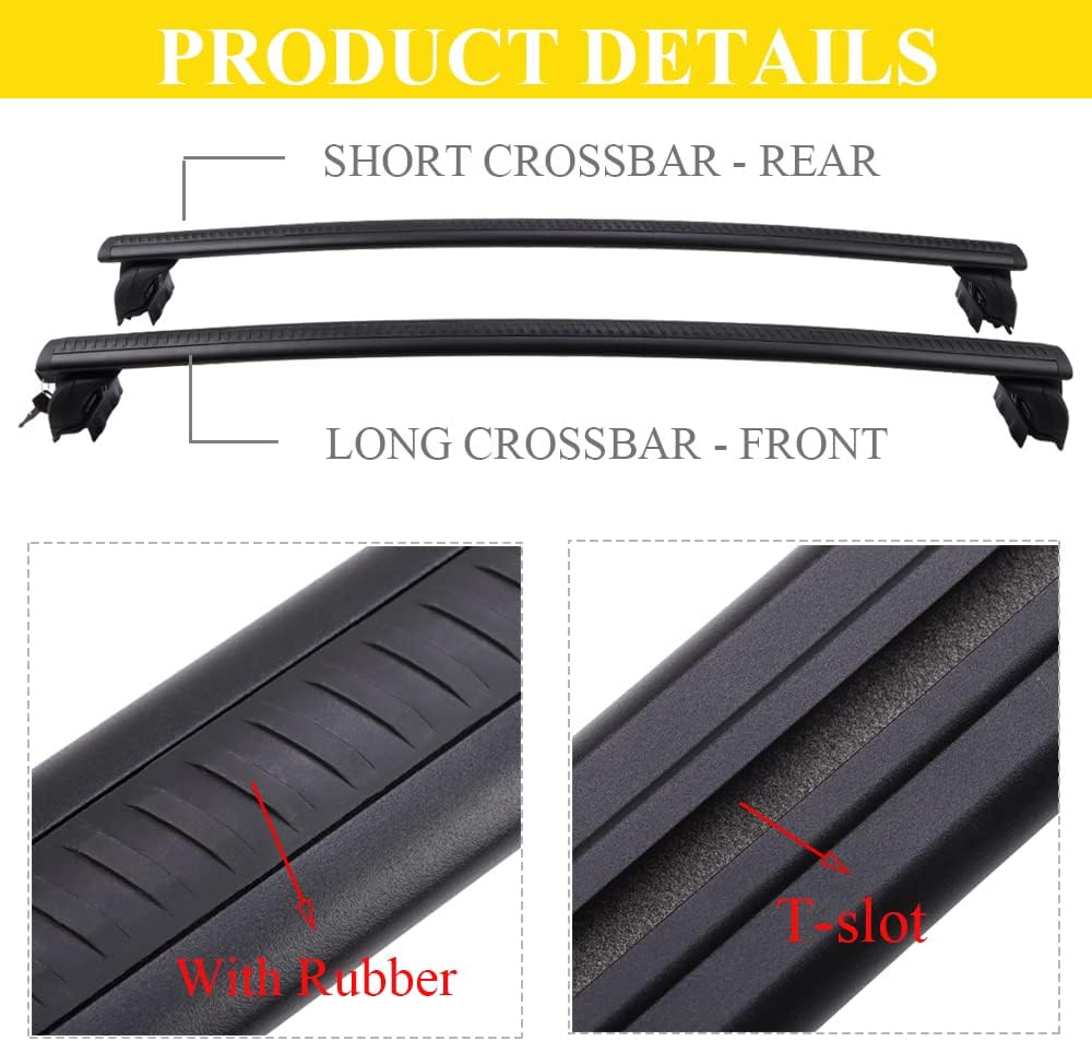 Acura MDX 2022 Roof Rack Cross Bars R5556