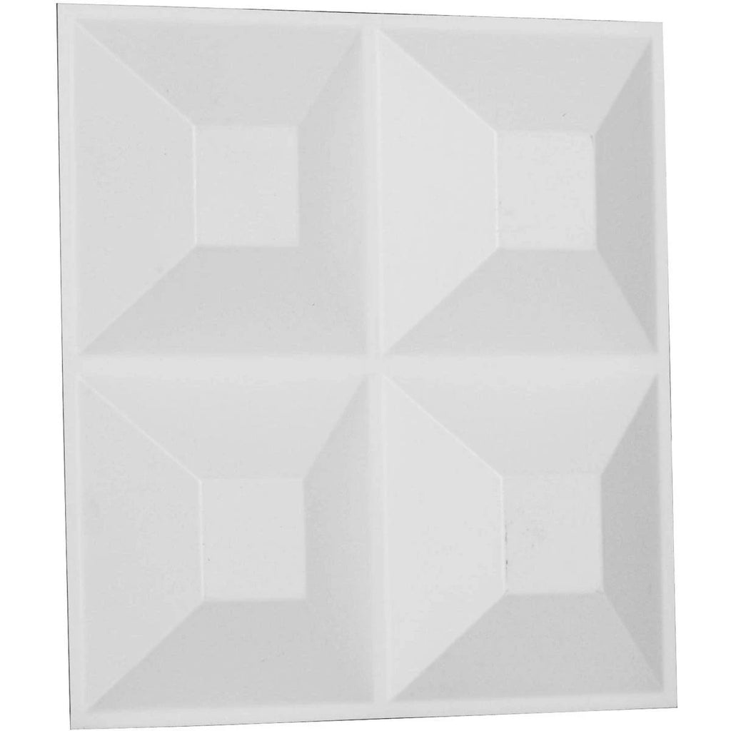 White 3D Wall Panel M879354