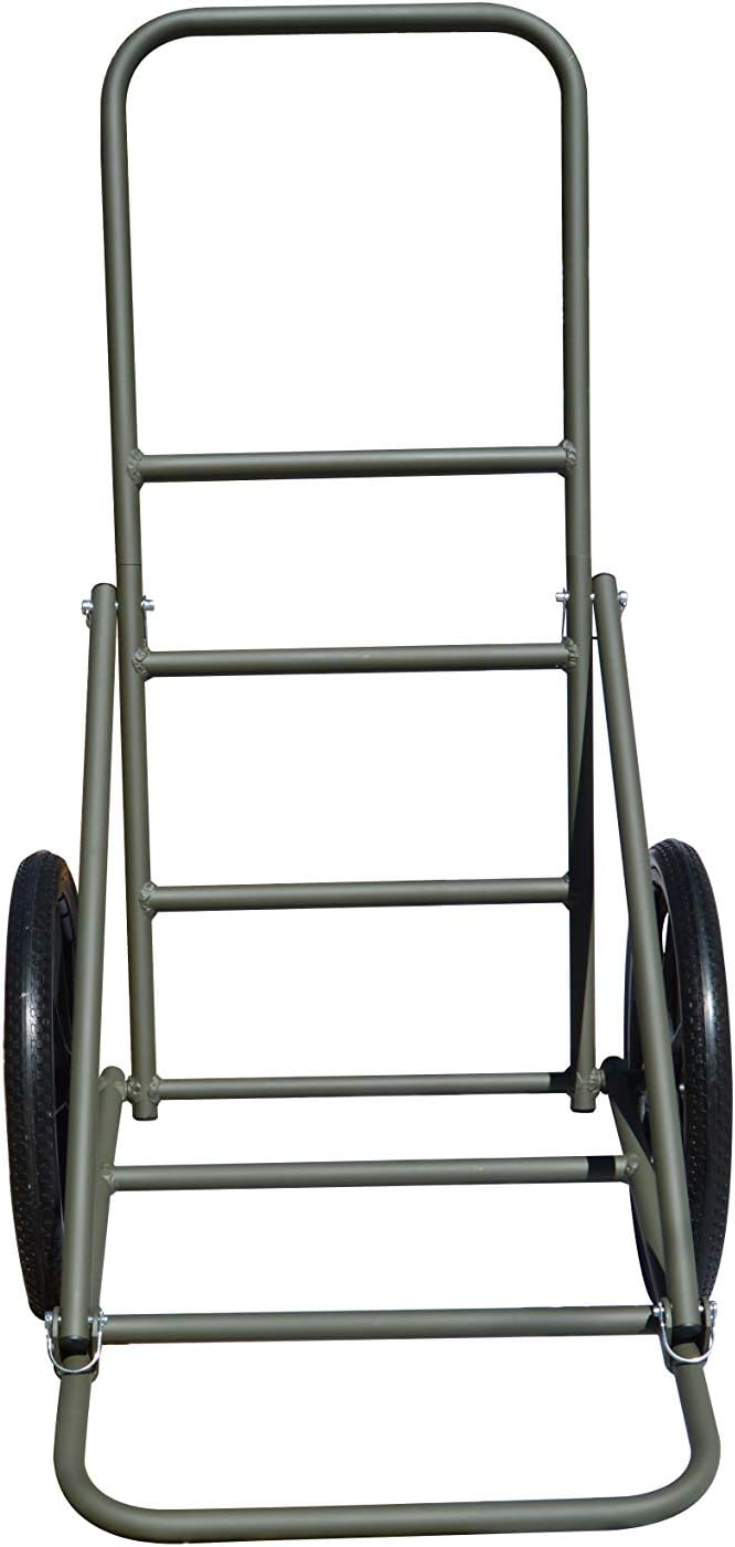 Lightweight Aluminum Game Cart with 19-inch Flat-Free Wheels X883673