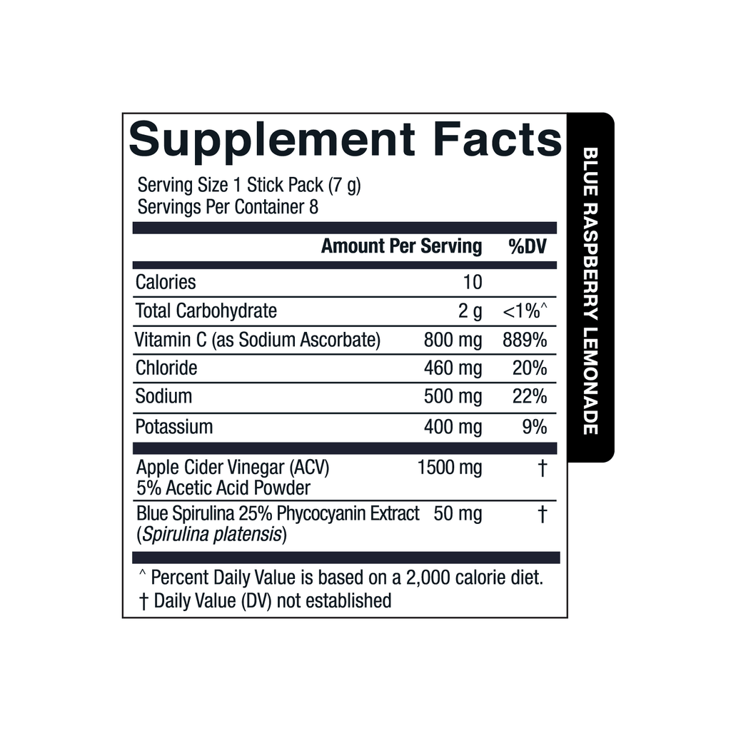 Blue Raspberry Lemonade Hydration 25 Count Y294931