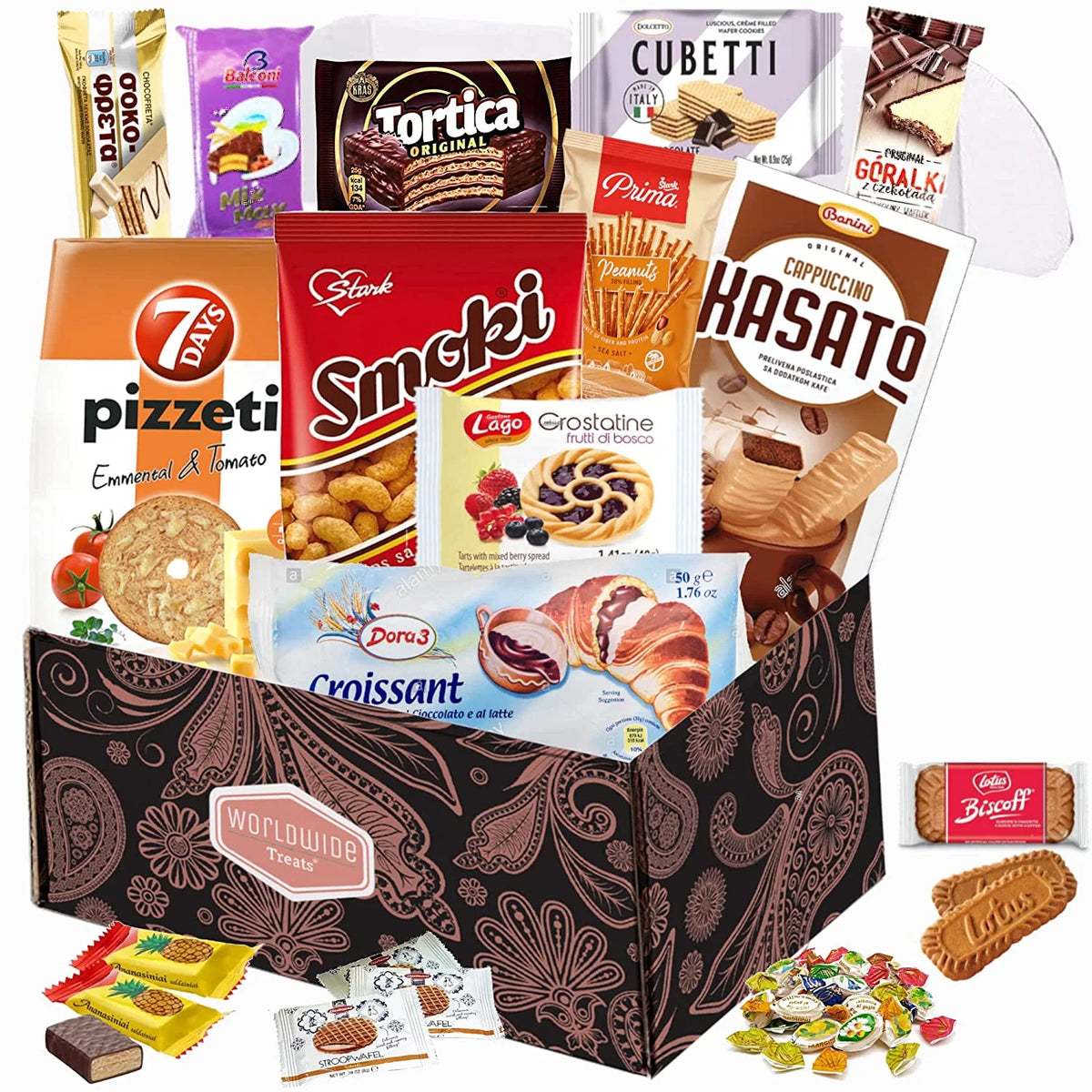 Snacks Mix Care Package Gift Box Assortment K6602
