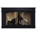 Black Fireplace Glass Door S812244