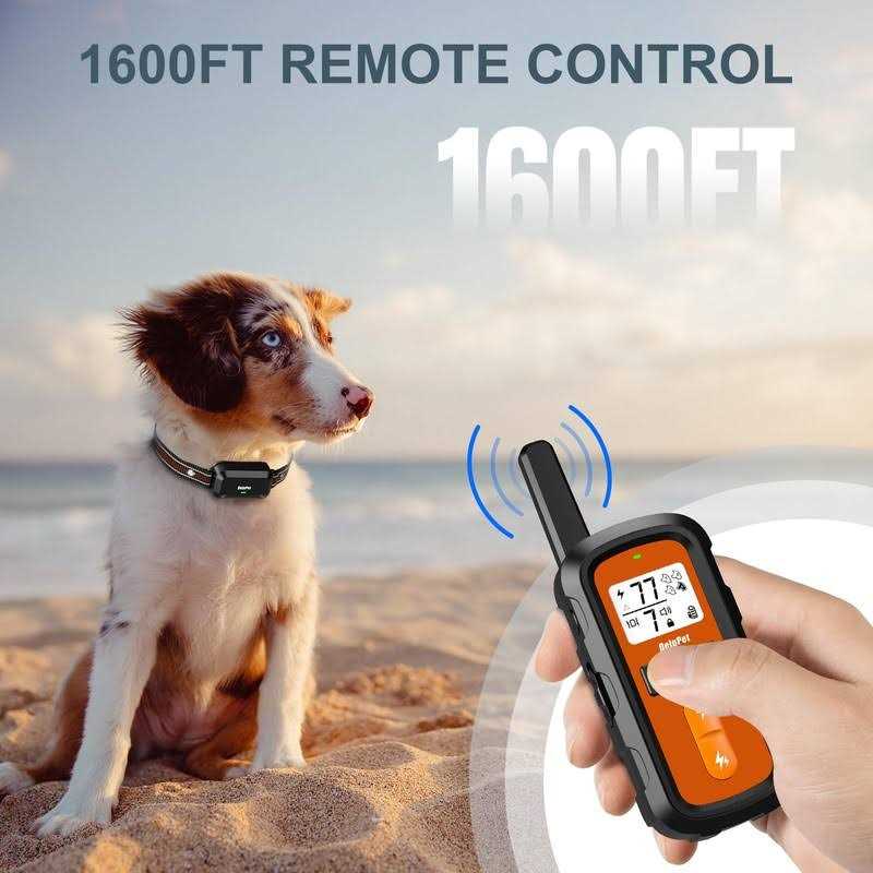 Dog Training Collar with Remote 1600FT X4127