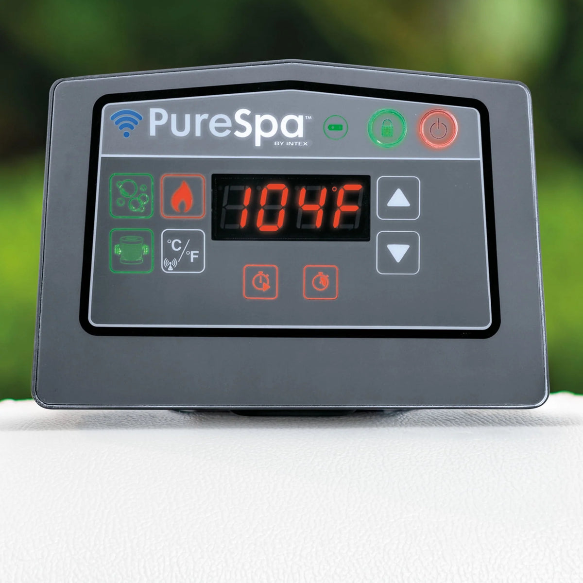 Inflatable Hot Tub with Multi-Colored LED Lights I875625
