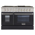48 in. Propane Gas Range with Black Door T45727