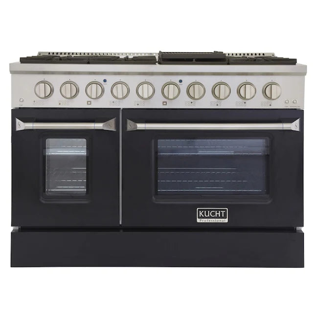 48 in. Propane Gas Range with Black Door T45727
