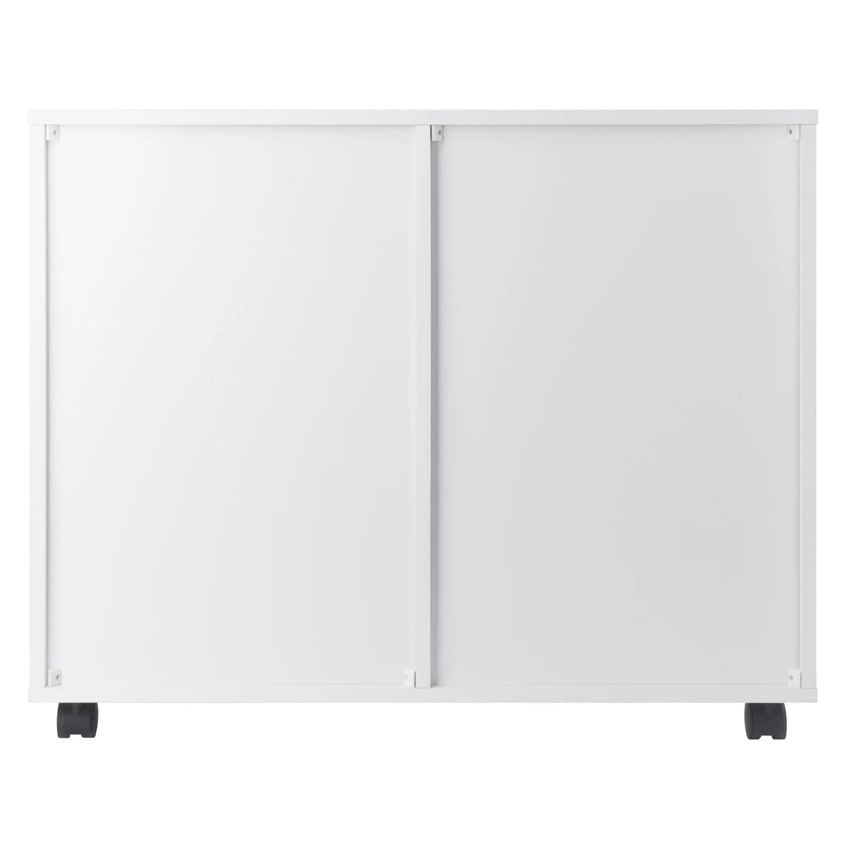 White Wood Storage Cabinet G7907