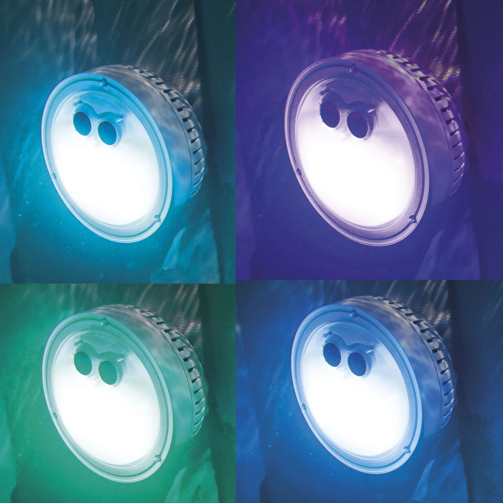 Inflatable Hot Tub with Multi-Colored LED Lights I875625