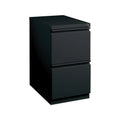 2-Drawer Vertical File Cabinet Locking Letter Black Y54204