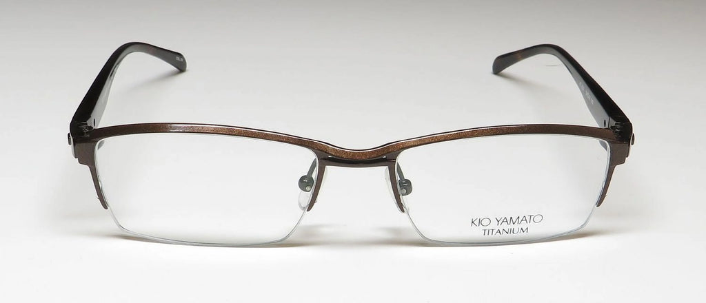 Titanium Half-Rimless Eyeglass Frame C4692