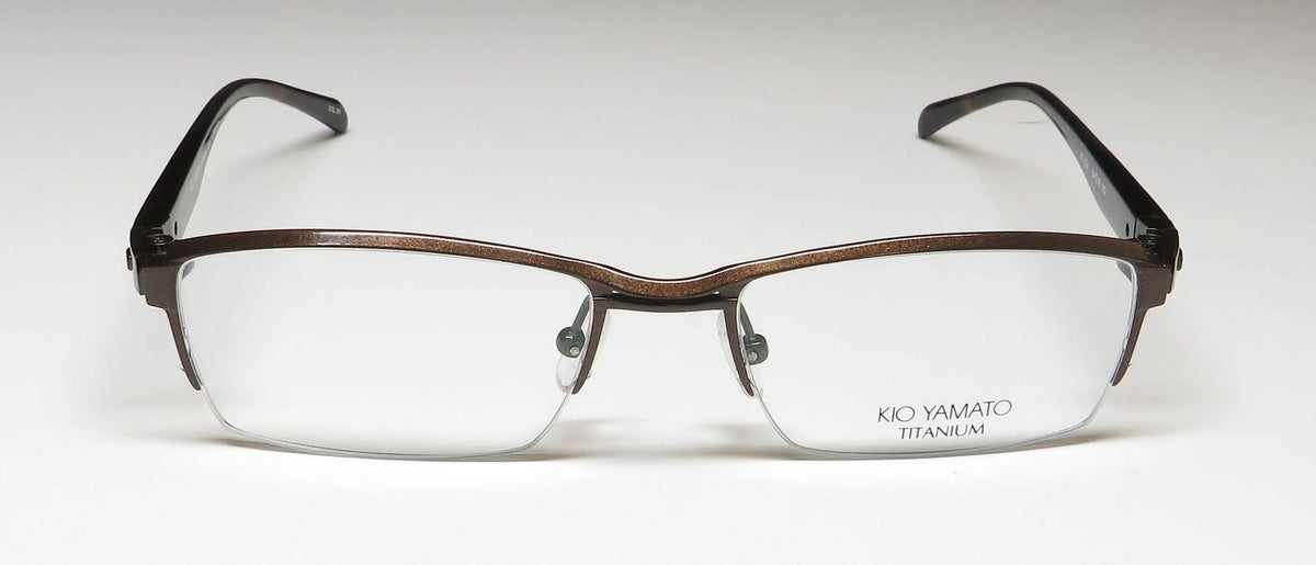 Titanium Half-Rimless Eyeglass Frame C4692