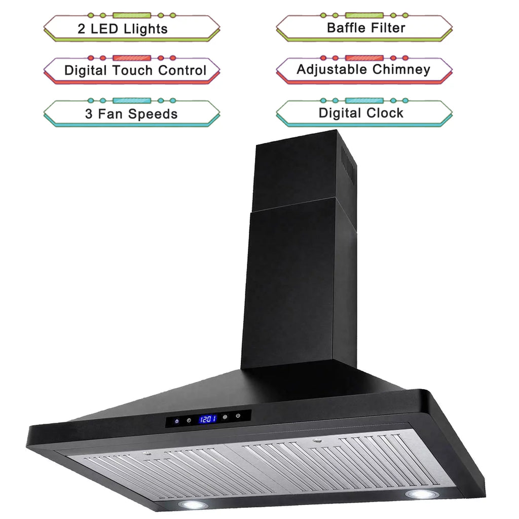 30 inch Stainless Steel Wall Mount Range Hood I3956